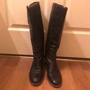 Coach Black rider tall Boots